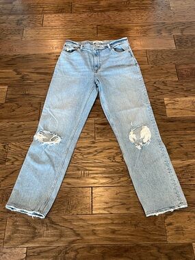 Abercrombie & Fitch The 90’s Straight Ultra High Rise Size 31